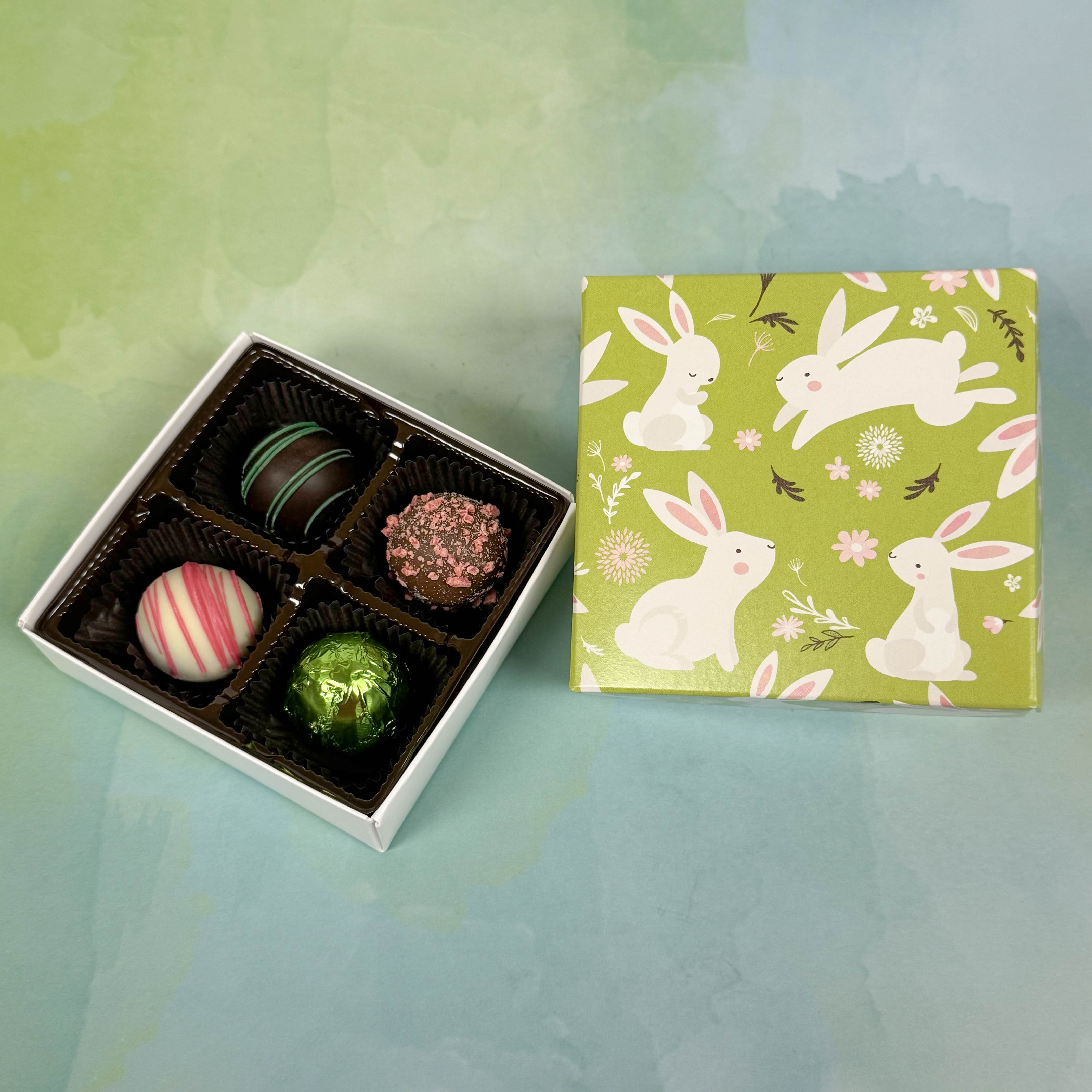 Easter Truffle Gift Box 4pc