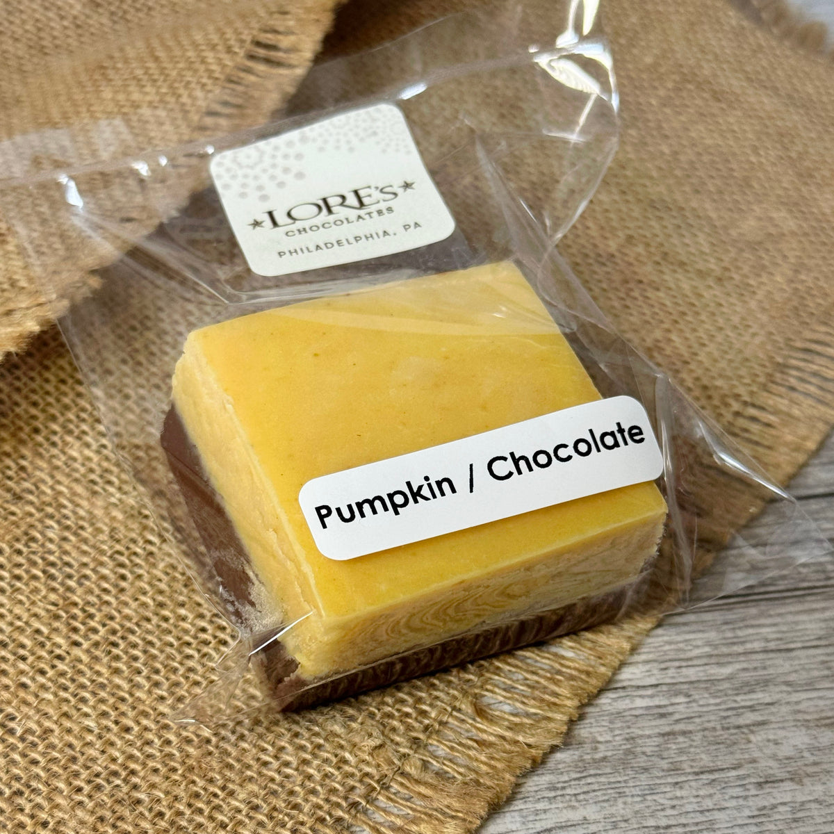 Pumpkin Chocolate Fudge