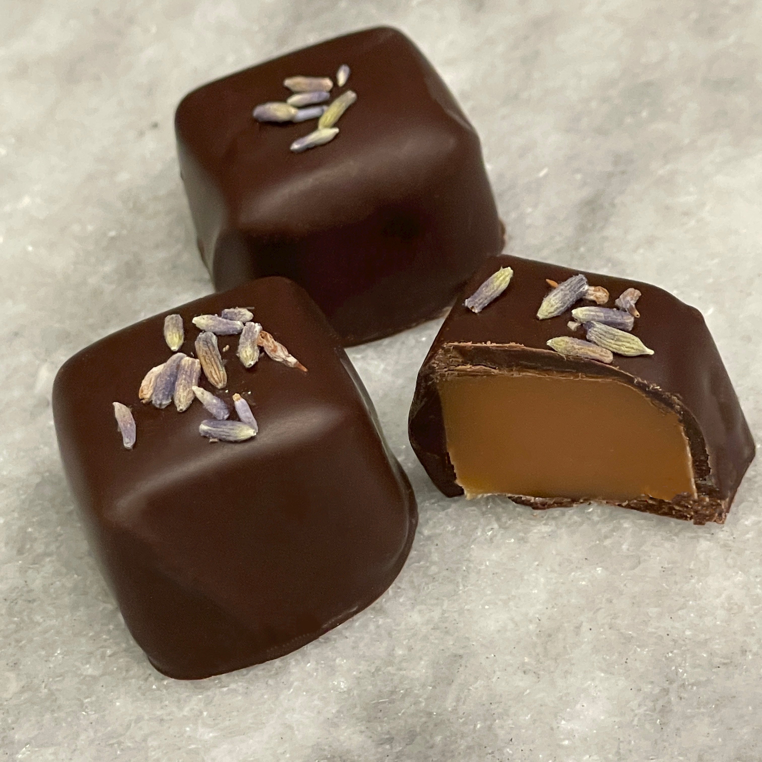Lavender Caramels