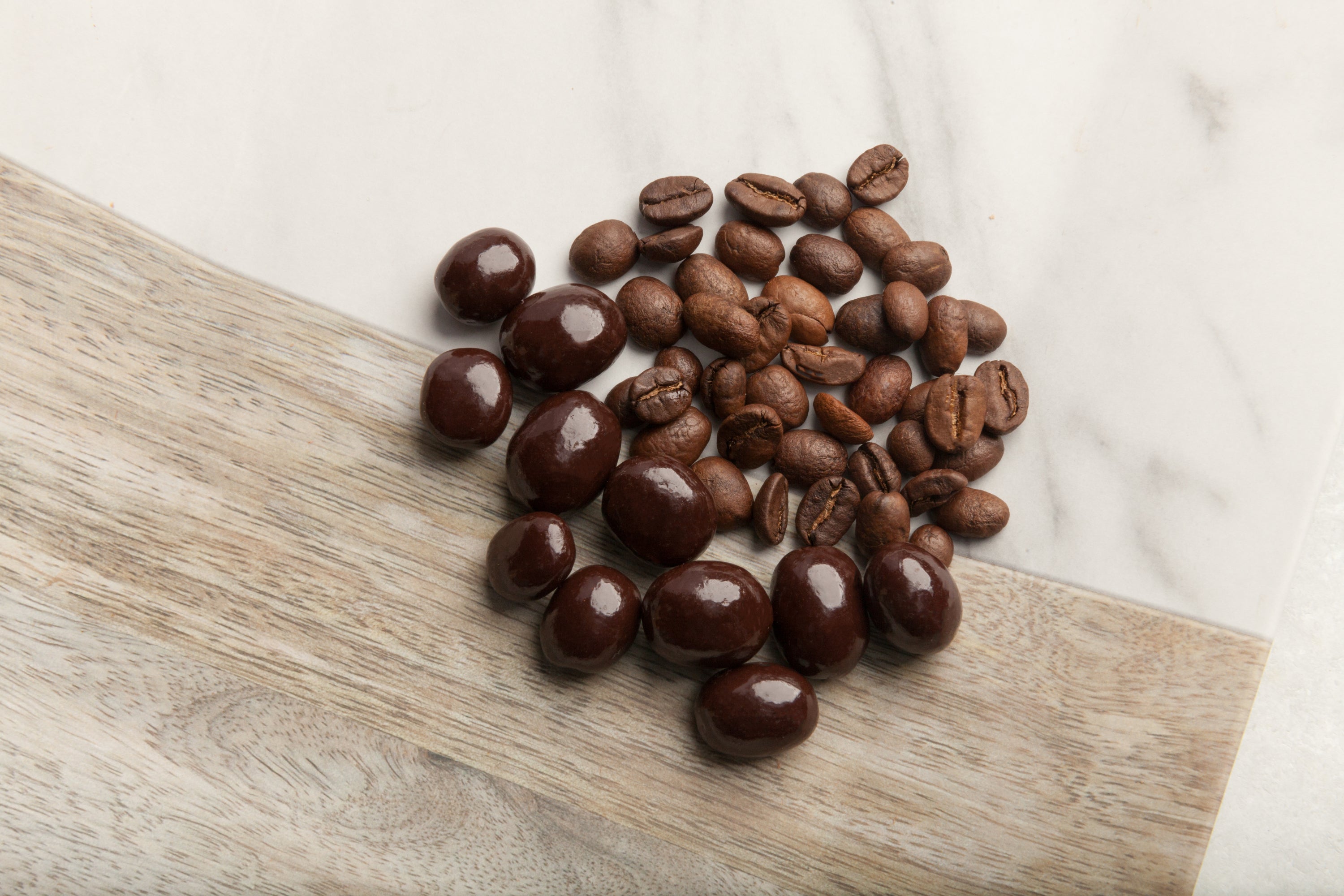 Coffee Beans, Almonds, Cashews