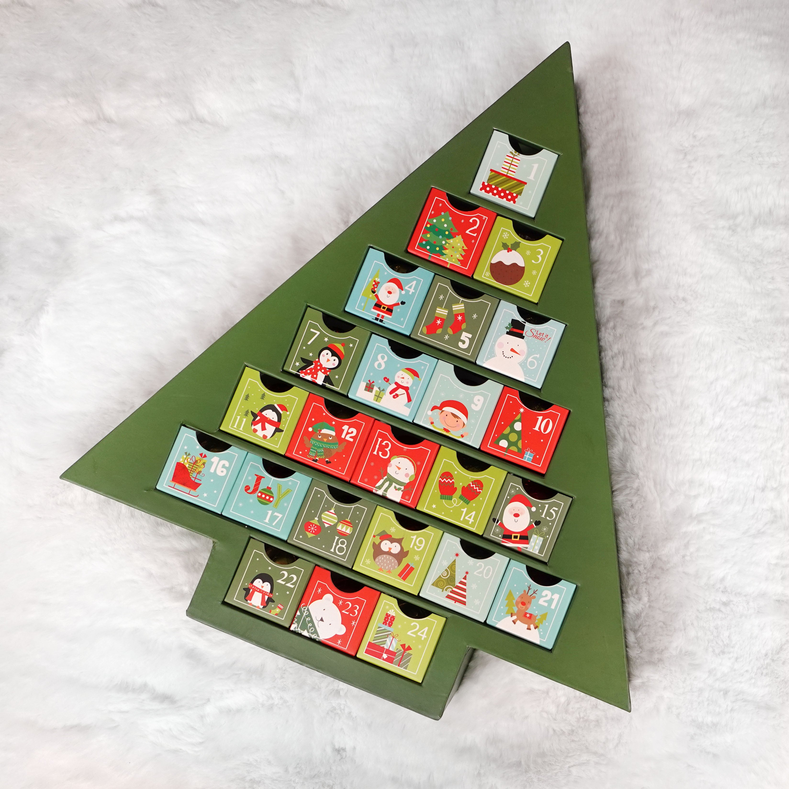 Advent Calendar with Chocolate Truffles