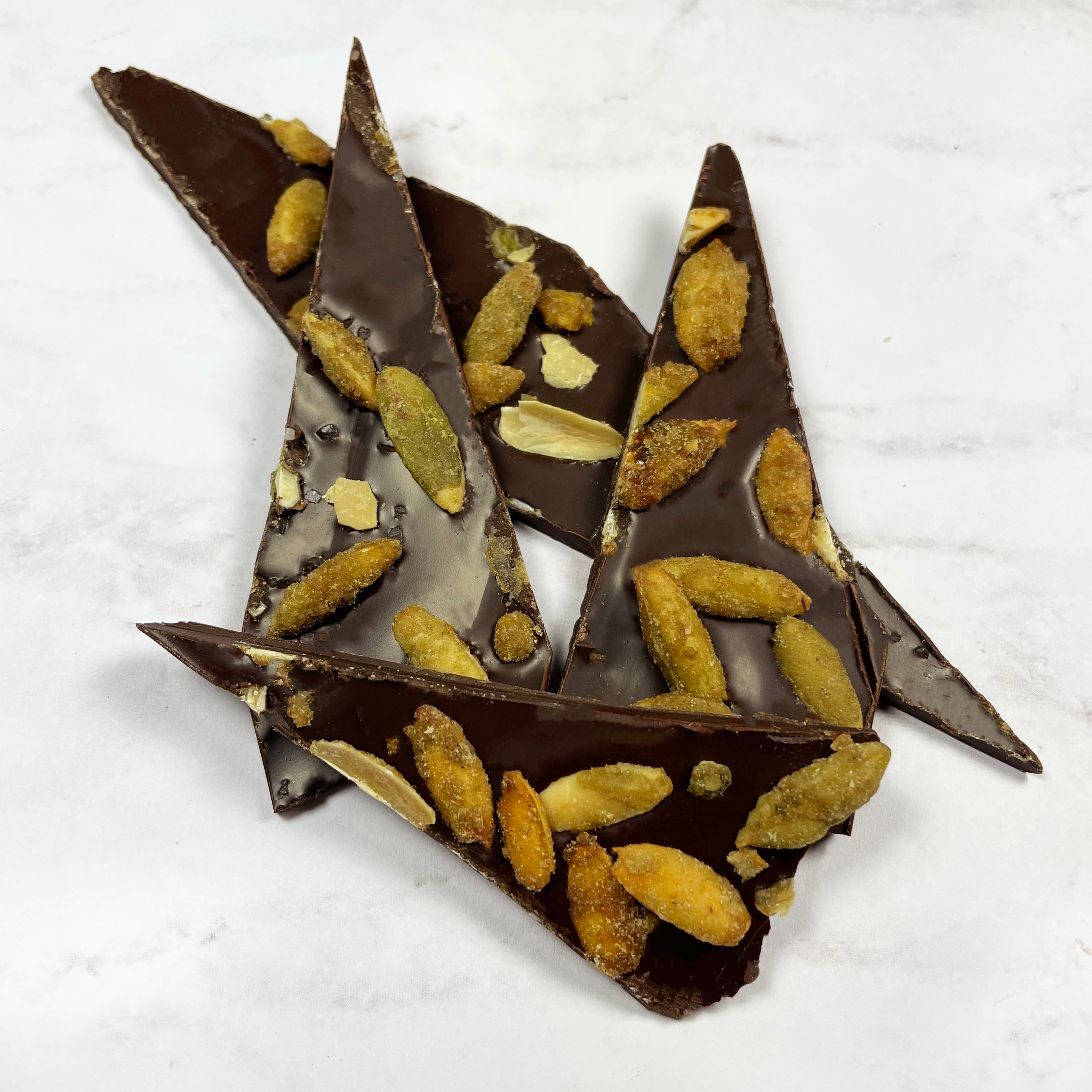 Gourmet Pumpkin Seed Bark with Sea Salt