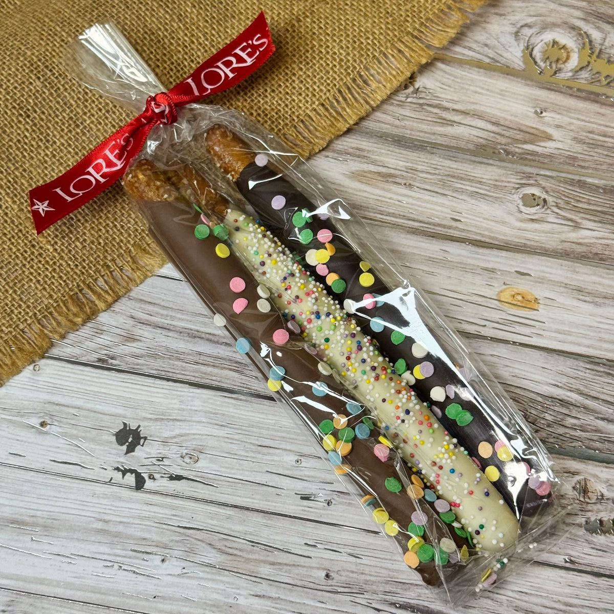 Chocolate Covered Pretzel Rods