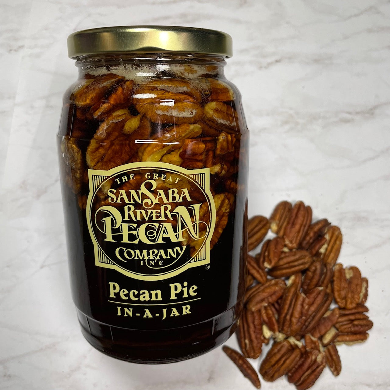 Pecan Pie in a Jar, San Saba River Pecan Company