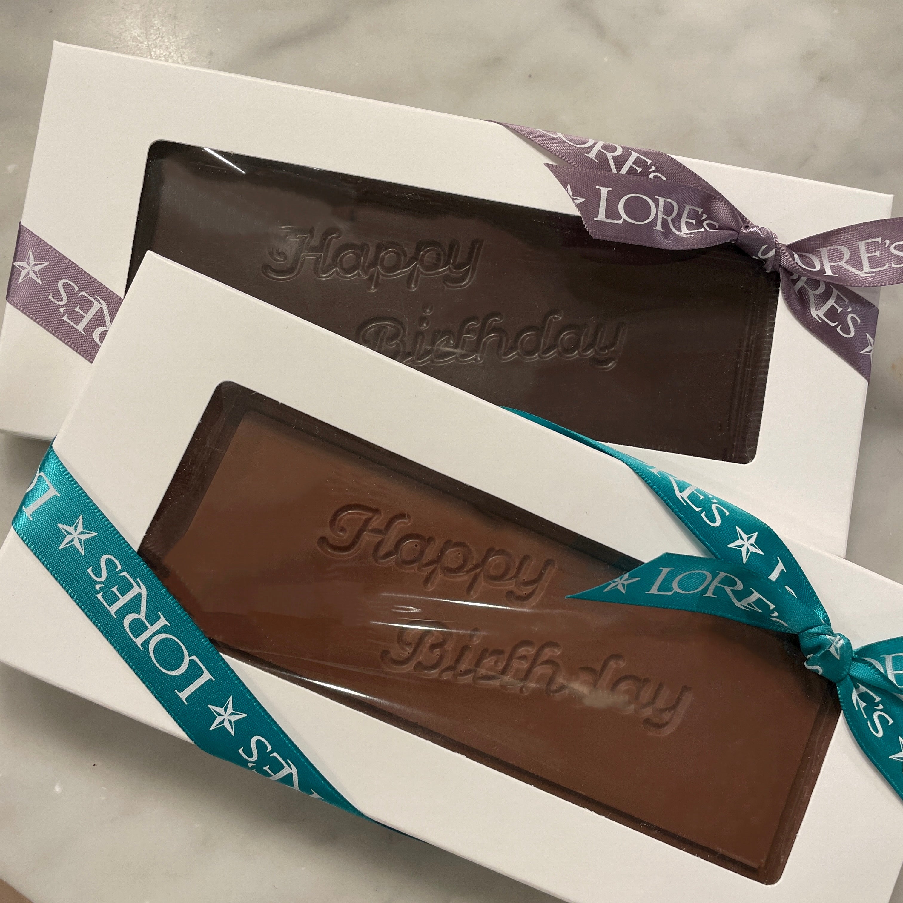 Happy Birthday Gift Boxed Chocolate Bars